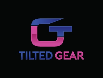 Tilted Gear logo design by blink