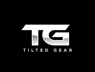 Tilted Gear logo design by Lovoos