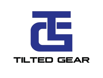 Tilted Gear logo design by d1ckhauz
