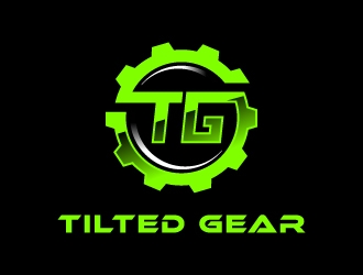 Tilted Gear logo design by jishu