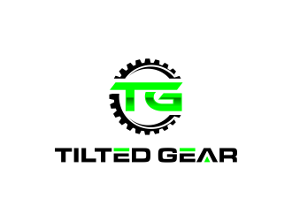 Tilted Gear logo design by ammad