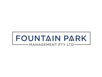 FOUNTAIN PARK MANAGEMENT PTY LTD  logo design by johana
