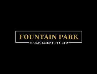 FOUNTAIN PARK MANAGEMENT PTY LTD  logo design by johana