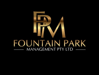 FOUNTAIN PARK MANAGEMENT PTY LTD  logo design by uttam