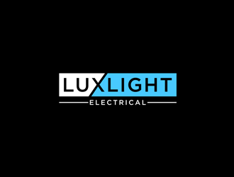 Luxlight Electrical logo design by johana