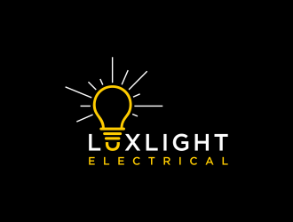 Luxlight Electrical logo design by checx