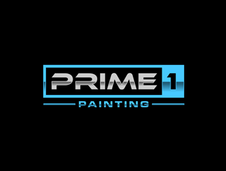 Prime 1 Painting  logo design by johana
