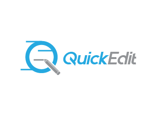 Quick Edit logo design by PRN123