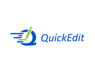 Quick Edit logo design by ryan_taufik