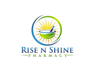 Rise N Shine Pharmacy logo design by usef44