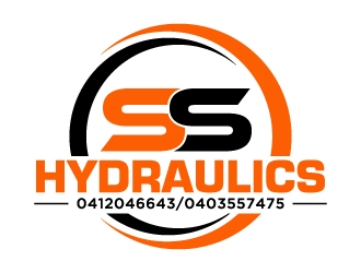 SS HYDRAULICS logo design by labo
