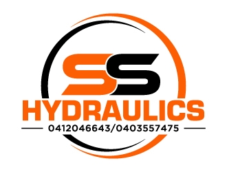 SS HYDRAULICS logo design by labo