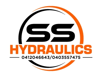 SS HYDRAULICS logo design by labo
