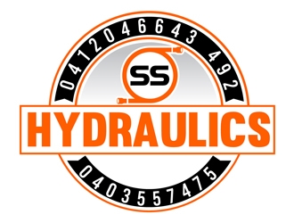 SS HYDRAULICS logo design by DreamLogoDesign