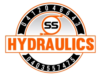 SS HYDRAULICS logo design by DreamLogoDesign
