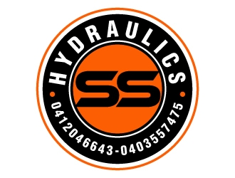 SS HYDRAULICS logo design by labo