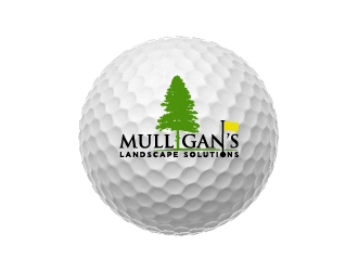 Mulligans Landscape Solutions logo design by cybil