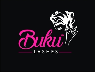 Buku Lashes logo design by GURUARTS