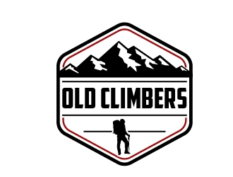Old Climbers logo design by cybil