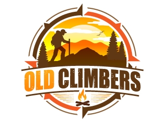Old Climbers logo design by jaize