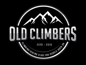 Old Climbers logo design by Conception