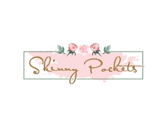 Skinny Pockets logo design by tukangngaret