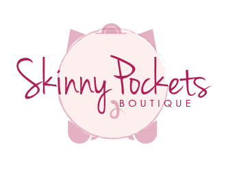 Skinny Pockets logo design by BeDesign
