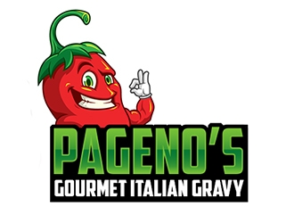 Pagenos Gourmet Italian Gravy logo design by Optimus