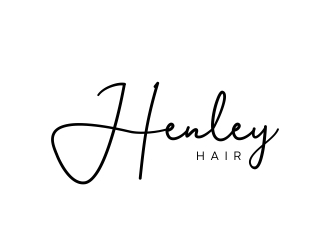 Henley Hair  logo design by Louseven
