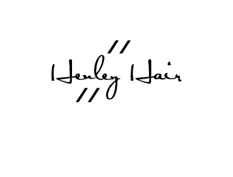 Henley Hair  logo design by tukangngaret