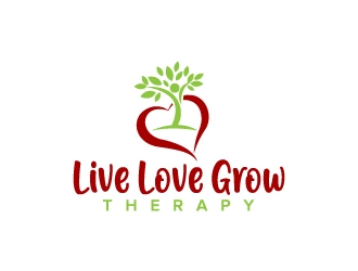 Live Love Grow Therapy logo design by jaize