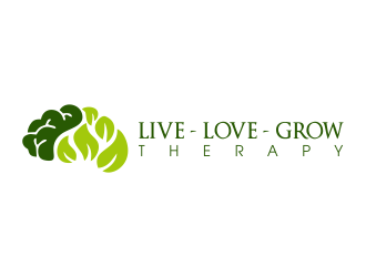Live Love Grow Therapy logo design by JessicaLopes