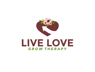 Live Love Grow Therapy logo design by semar