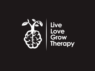 Live Love Grow Therapy logo design by YONK