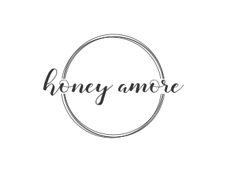 honey amore logo design by giphone