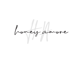 honey amore logo design by giphone