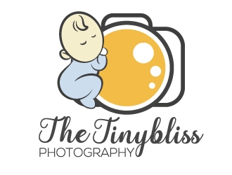 The TinyBliss Photography logo design by aryamaity