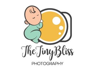 The TinyBliss Photography logo design by aryamaity