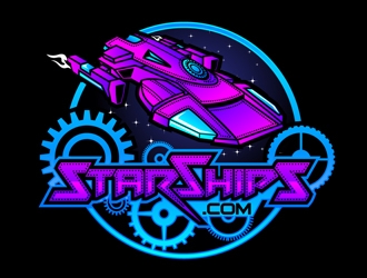 StarShips.com logo design by DreamLogoDesign