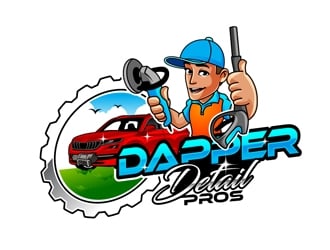 Dapper Detail Pros logo design by DreamLogoDesign