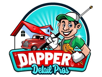 Dapper Detail Pros logo design by Suvendu