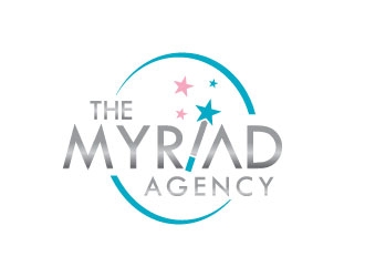 THE MYRIAD AGENCY logo design by invento