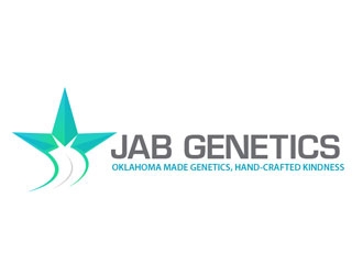 JAB Genetics logo design by frontrunner