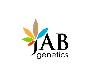 JAB Genetics logo design by Marianne