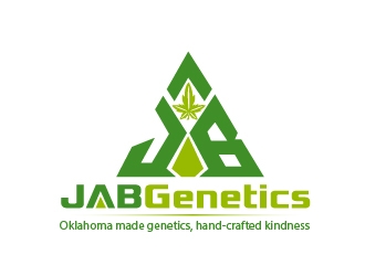 JAB Genetics logo design by art-design