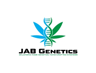 JAB Genetics logo design by Erasedink