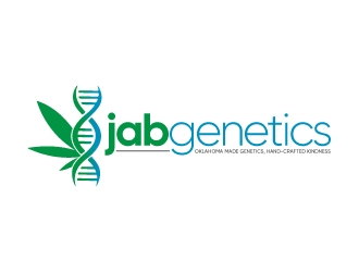 JAB Genetics logo design by Erasedink