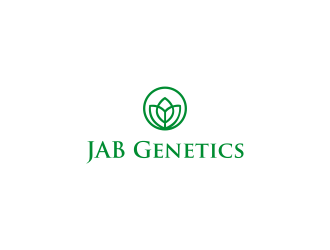 JAB Genetics logo design by kaylee
