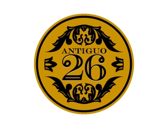 Antiguo 26 logo design by dasigns