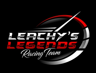 Leachy’s Legends Racing Team logo design by DreamLogoDesign